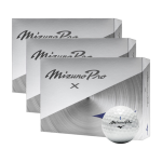 Mizuno Pro X Golf Balls (3 For 2) White transparent